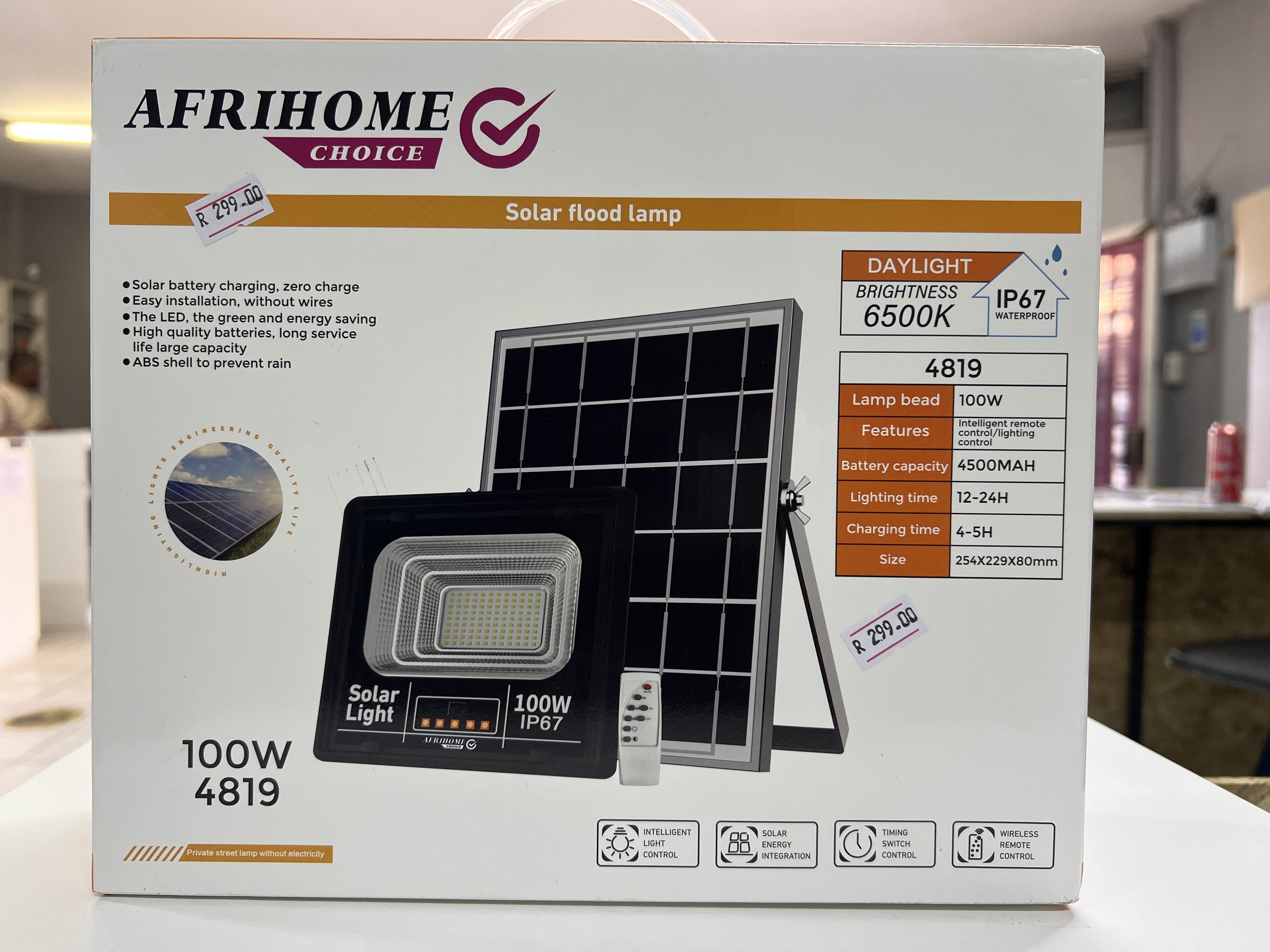 60 Watts solar light