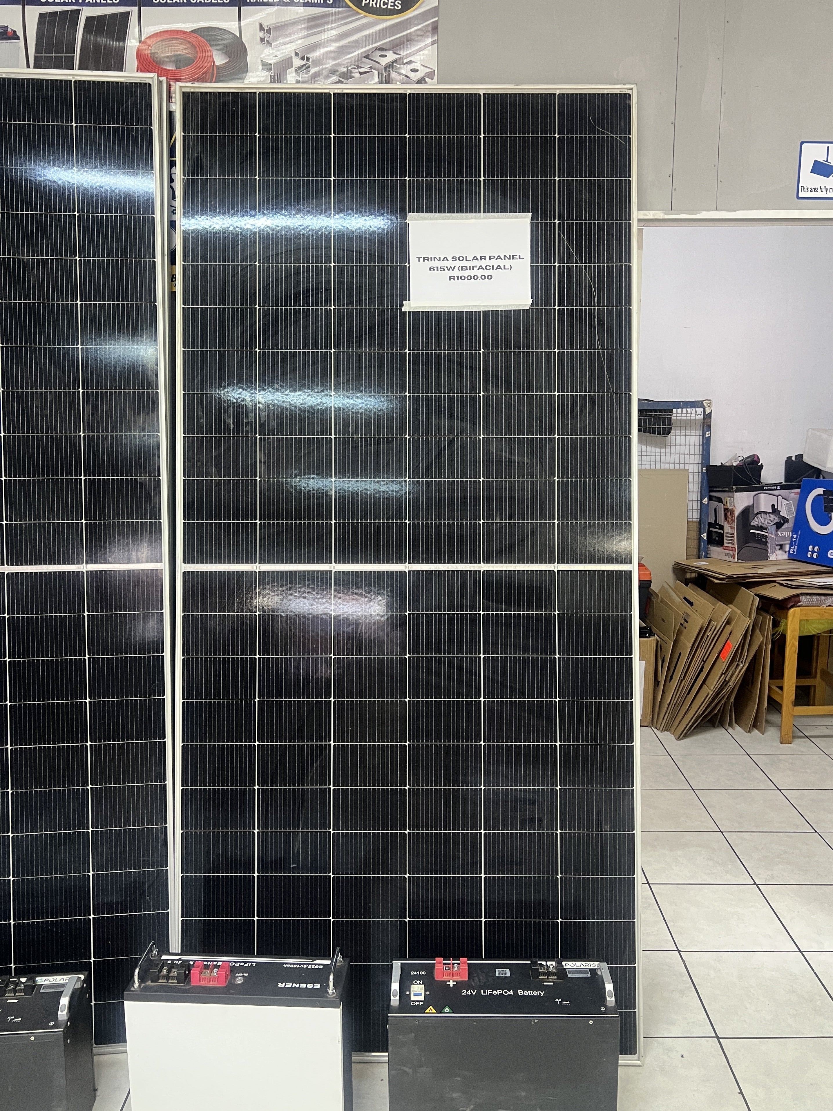 615W Trina Solar Panels