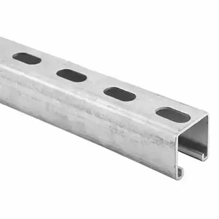 3.2m Galvanized Solar Mounting Rail